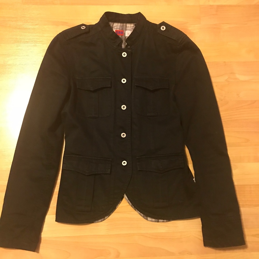 Triple 5 Soul - Black Military Jacket